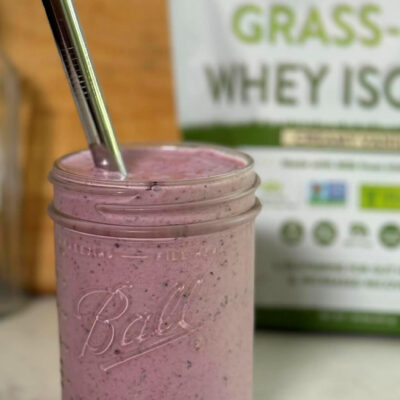 3 Ingredient Protein Smoothie - Kid Approved!