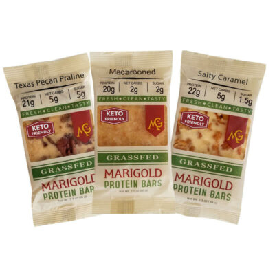 Blonde Pack - 3 bar sampler MariGold Bars Protein Bars
