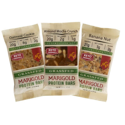 Breakfast Pack - 3 bar sampler MariGold Bars Protein Bars
