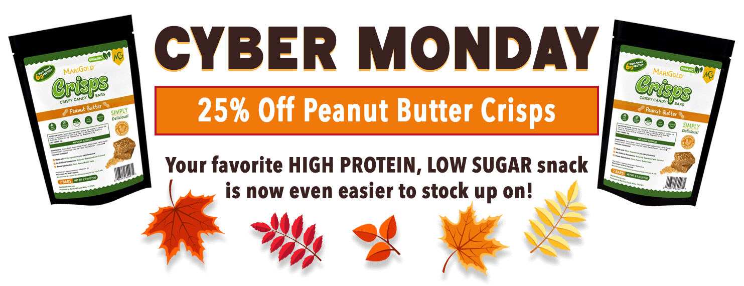 Cyber Monday - 25% Off PB Crisps