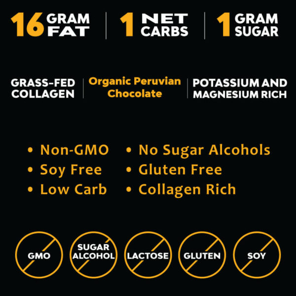 MariGold Fat Bombs Chocolate Pecan Crisp Icons