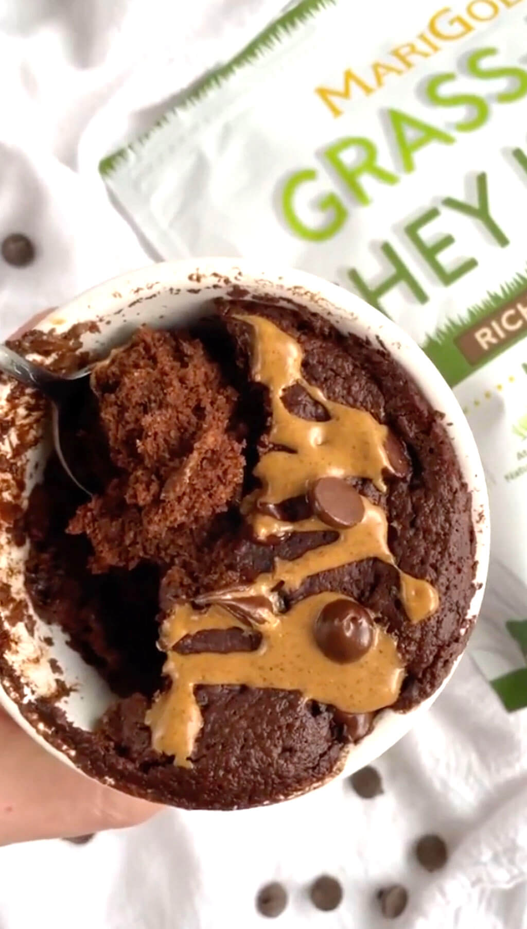 Chocolate Protein Mug Cake