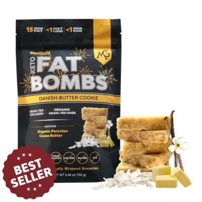 MariGold Keto Fat bombs Danish Butter Cookie Low Carb Keto Friendly