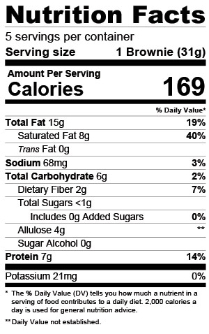 Danish Butter Cookie Nutritional Info