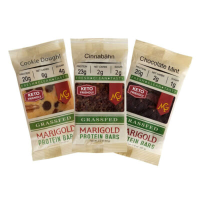 Dessert Pack - 3 bar sampler MariGold Bars Protein Bars