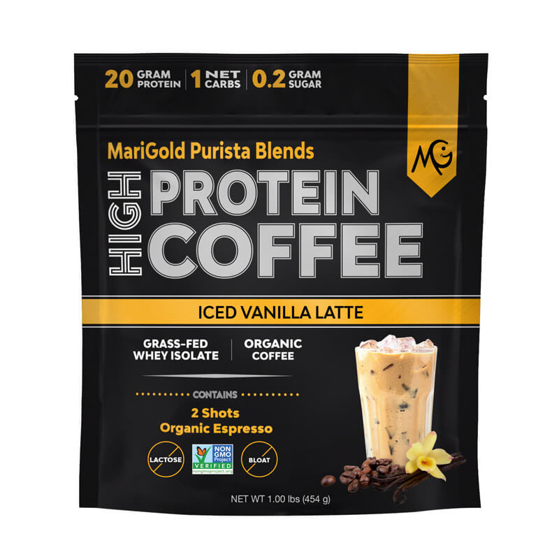 MariGold Protein Coffee - Iced Vanilla Latte