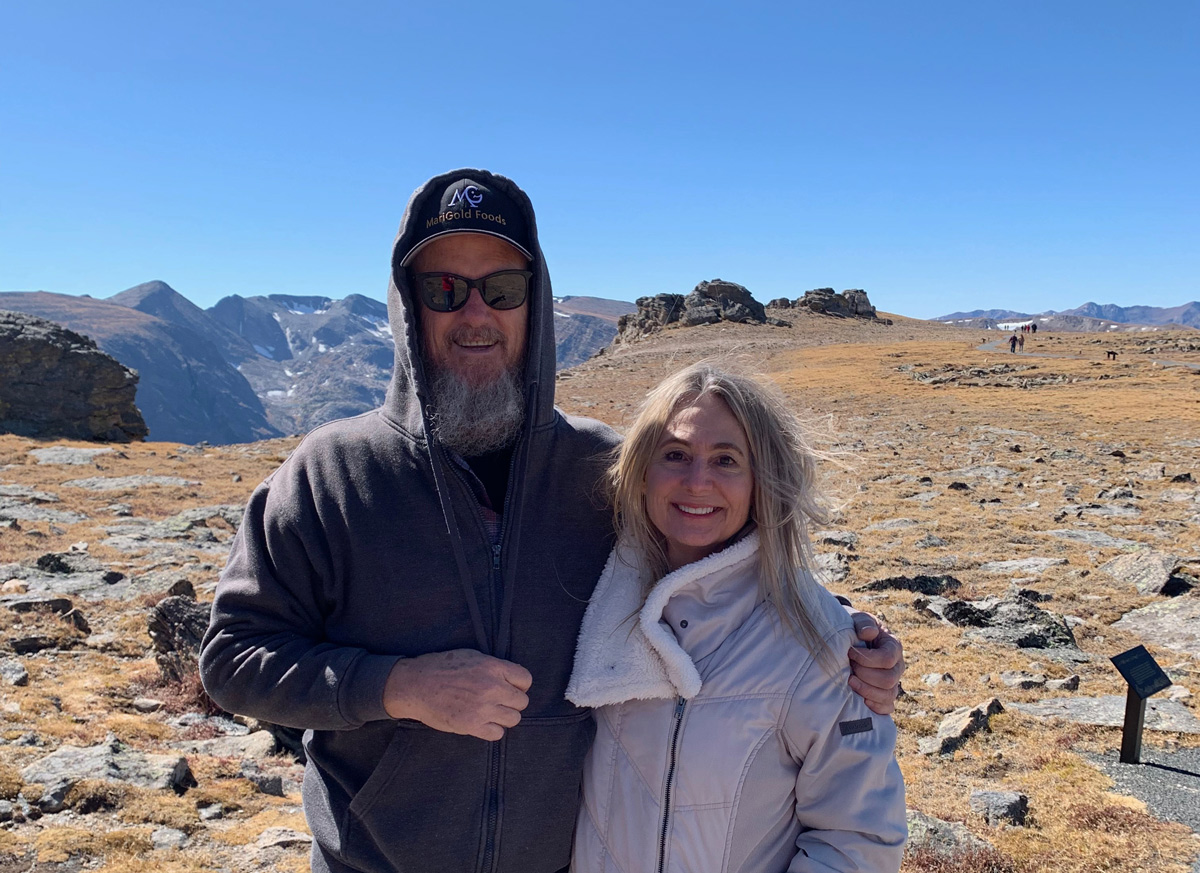 Mari Ann and Steve Rocky Mountain National Park MariGold Bars