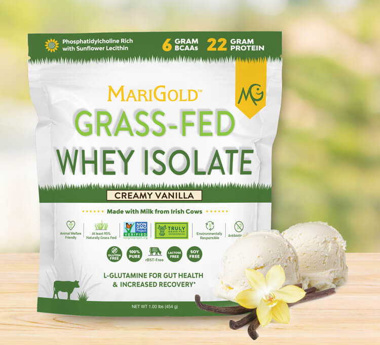 MariGold Creamy Vanilla Whey Isolate Protein Powder