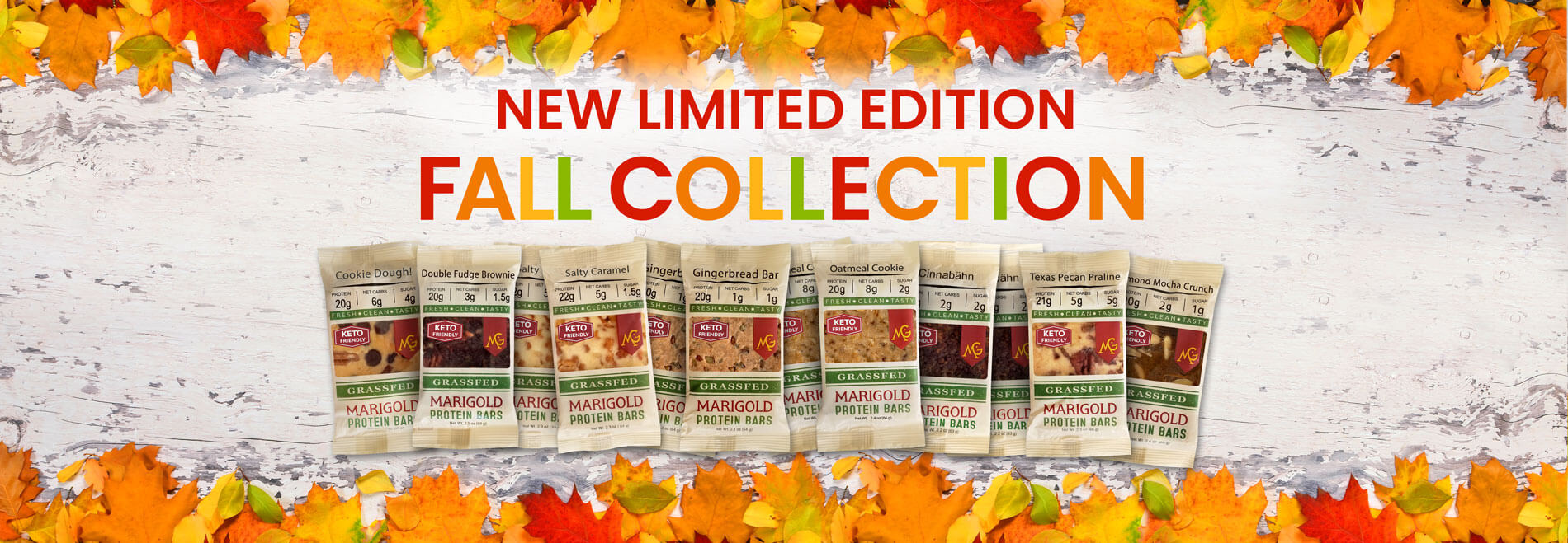 MariGold Fall Collection Banner