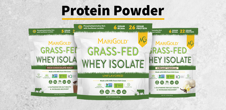 MariGold Grassfed Whey Isolate Protein Powder