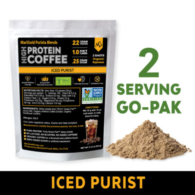 Iced Purist Protein Coffee - 2 Serving GO-PAK