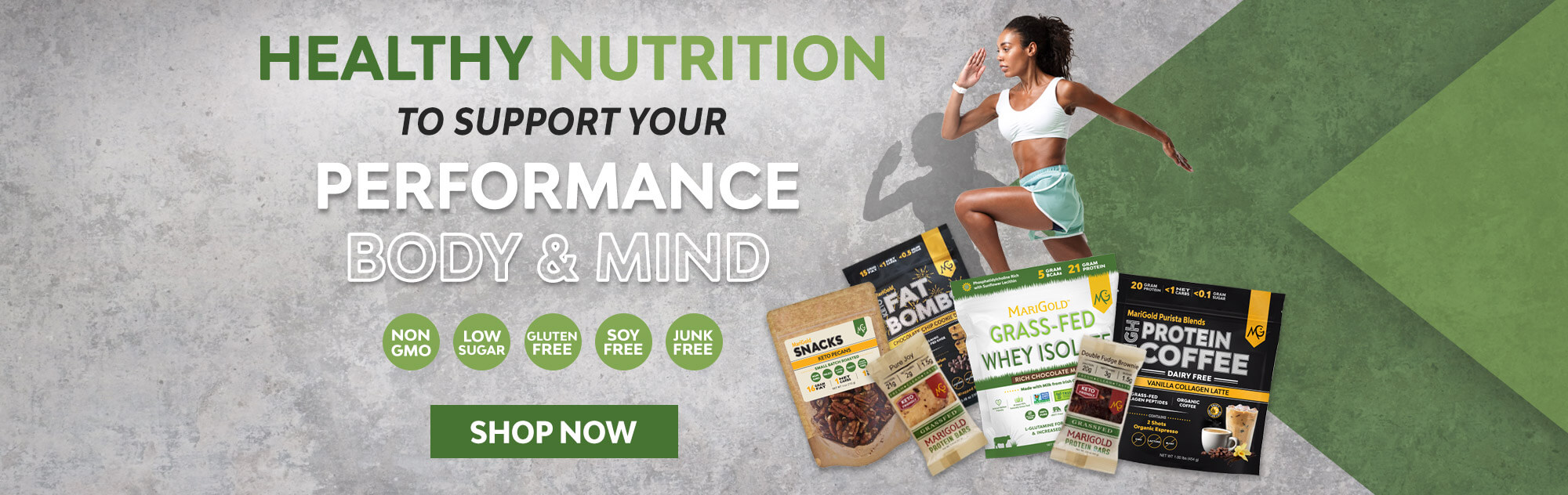 MariGold Nutrition to Support your Performance, Body and Mind