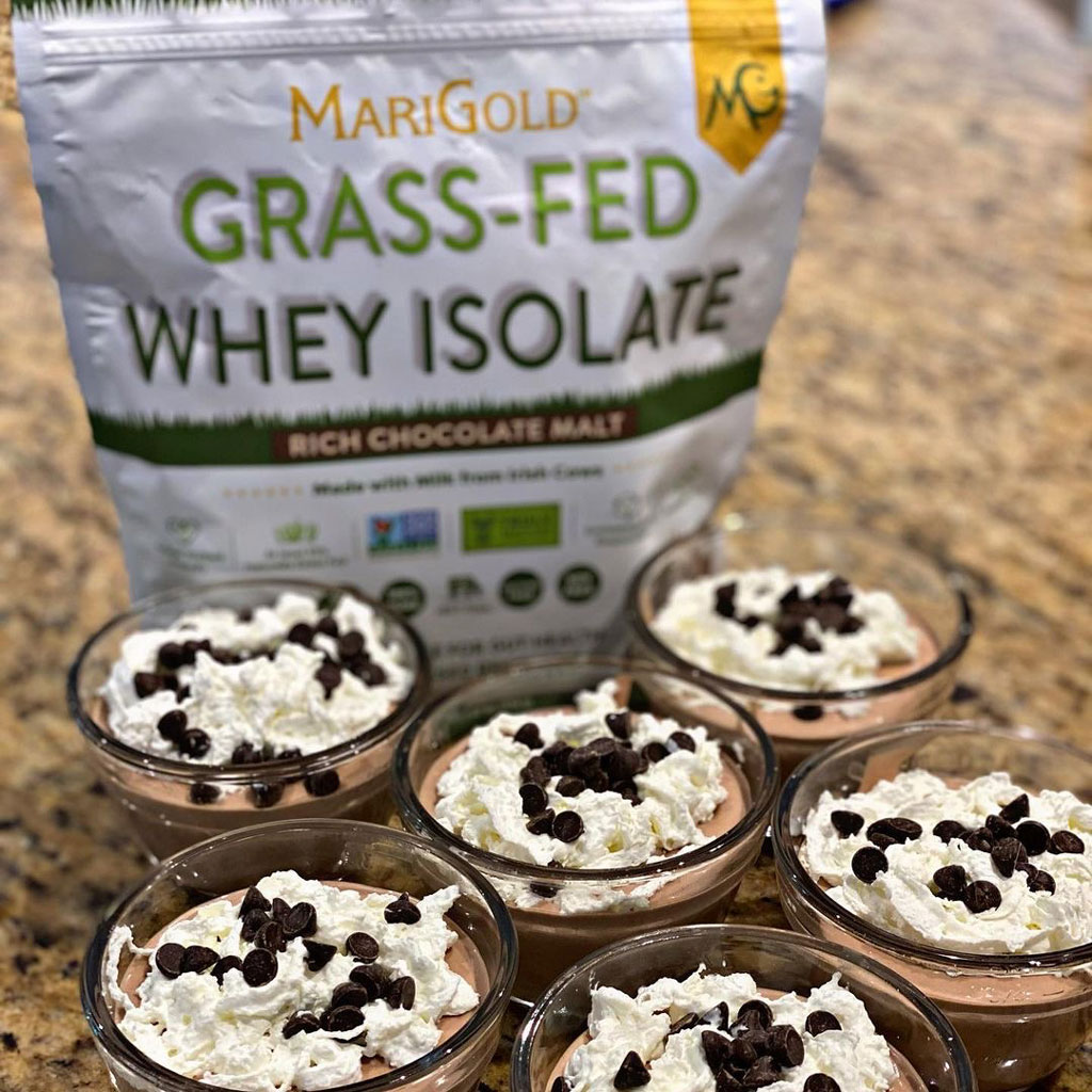 MariGold Whey Protein Isolate Chocolate Protein Mousse