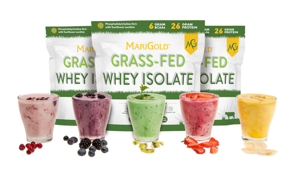 MariGold Whey Isolate Protein for Smoothies and Shakes