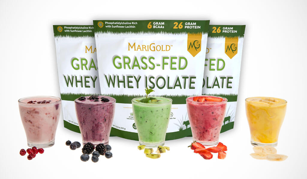 MariGold Truly Grass-Fed Whey Isolate Protein Powder