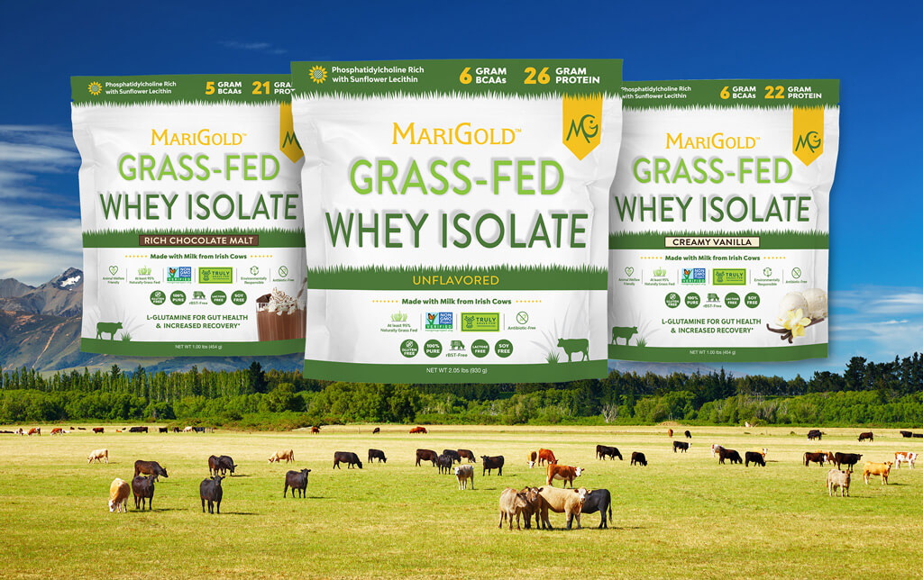 MariGold Grass-Fed whey Isolate Protein Powder