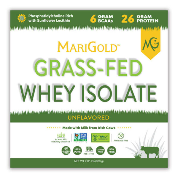 MariGold Truly Grassfed Whey Isolate Protein 2 lb bag