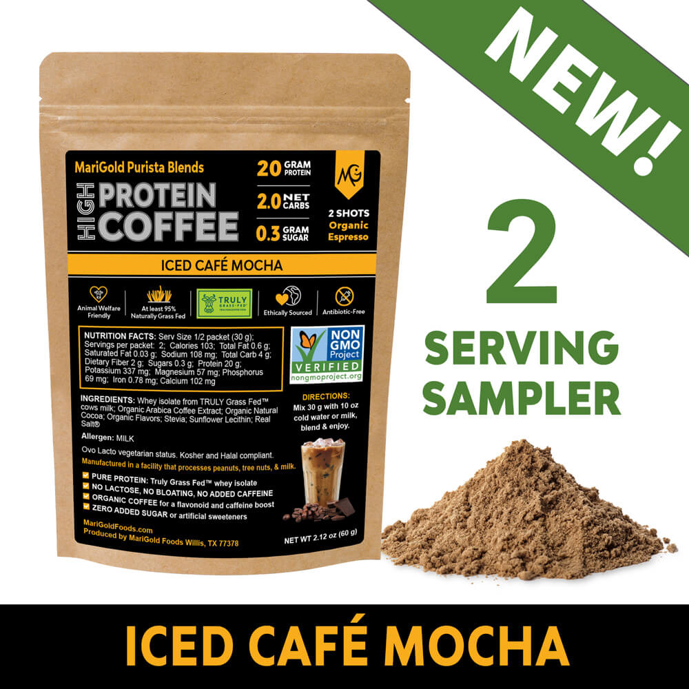 Iced Café Mocha Protein Coffee - 2 Serving GO-PAK