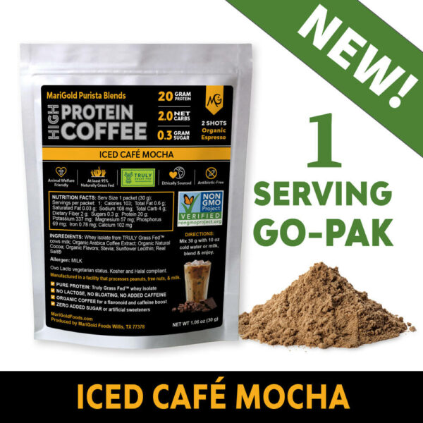 Iced Café Mocha Protein Coffee - 1 Serving GO-PAK