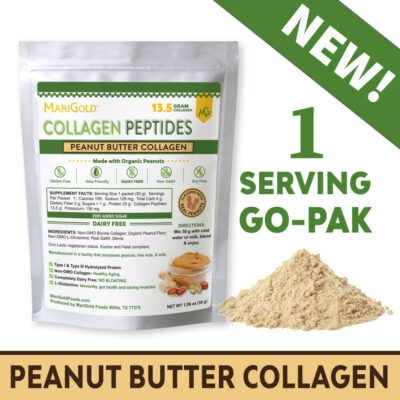 Collagen Peptides Peanut Butter – 1 Serving GO-PAK