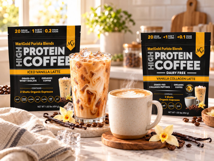 Vanilla Protein Latte Recipes: Hot or Iced, Whey or Collagen