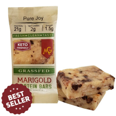 Pure Joy MariGold Bars Keto Friendly Truly Grass Fed Protein Bars