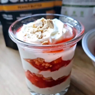 Strawberry Power Parfait