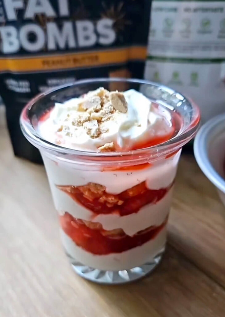 MariGold Strawberry Power Parfait