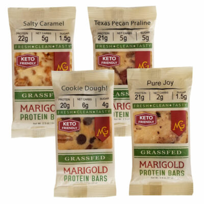 Top Four Pack MariGold Bars Protein bars