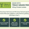 Truly Grass Fed Protein Product information