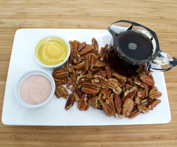 MariGold Texas Praline Pecans snack nuts with ingredients