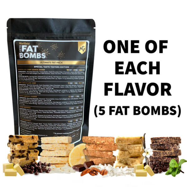 MariGold Keto Fat bombs Ultimate Fat Pack Low Carb Keto Friendly