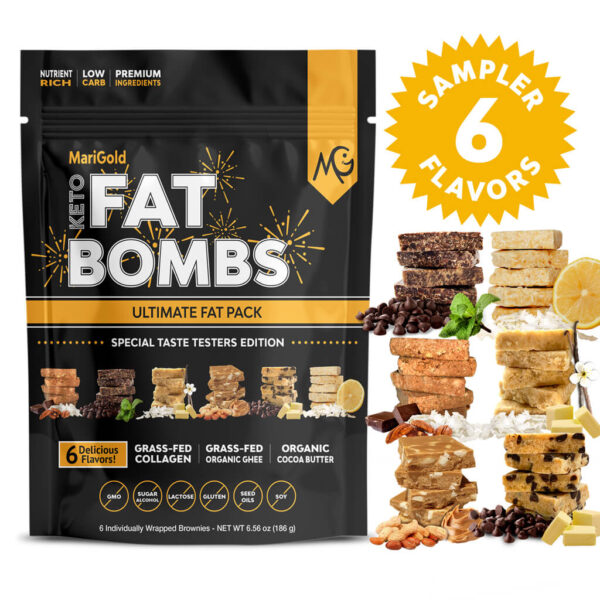 MariGold Keto Fat Bombs 6 Flavor Sampler