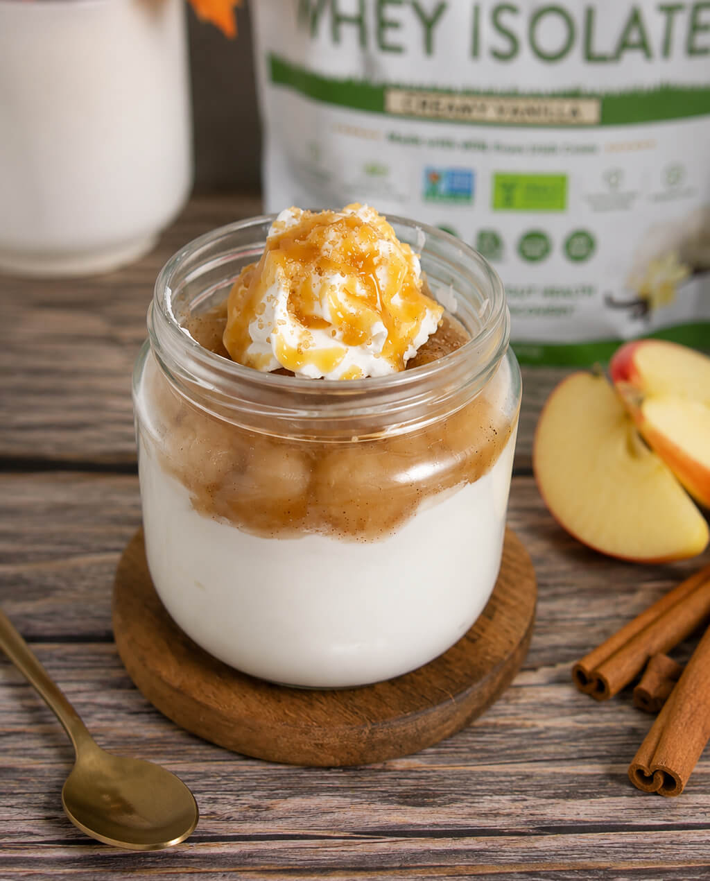 Apple Pie Protein Yogurt