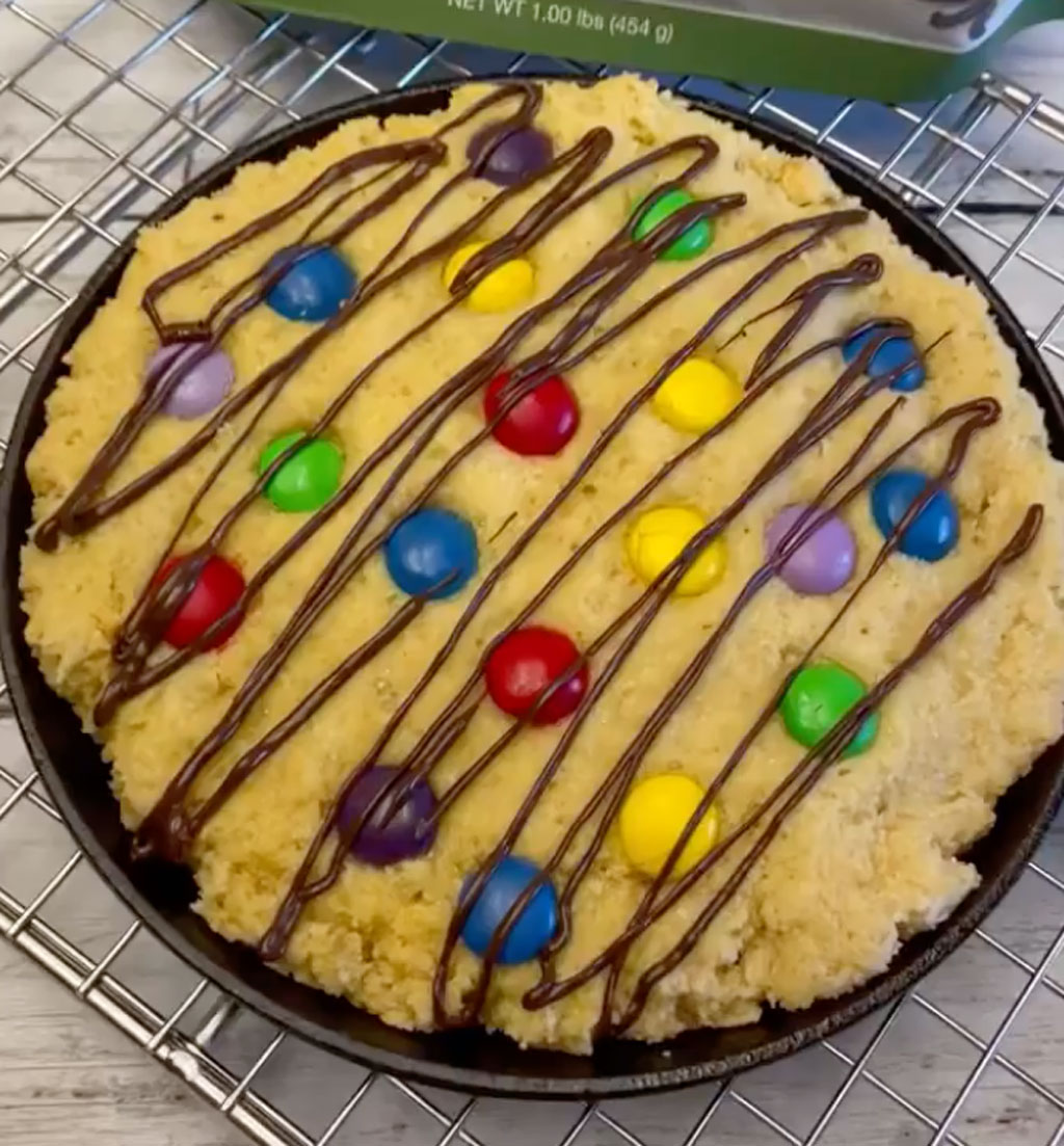 Candy Cookie Skillet