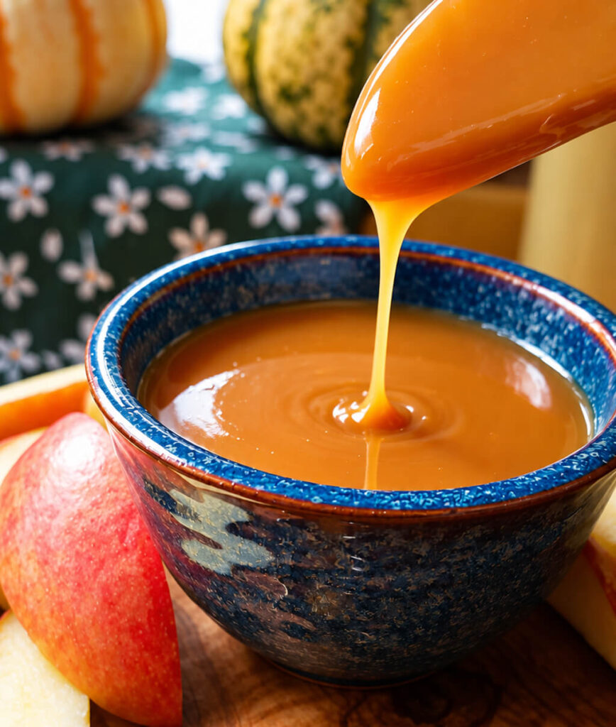 Caramel Sauce Made with Allulose