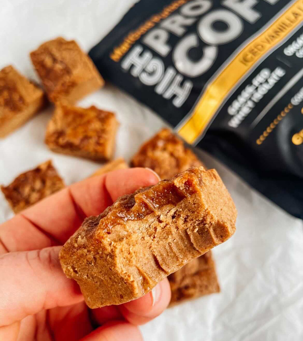 Caramel Latte Protein Fudge