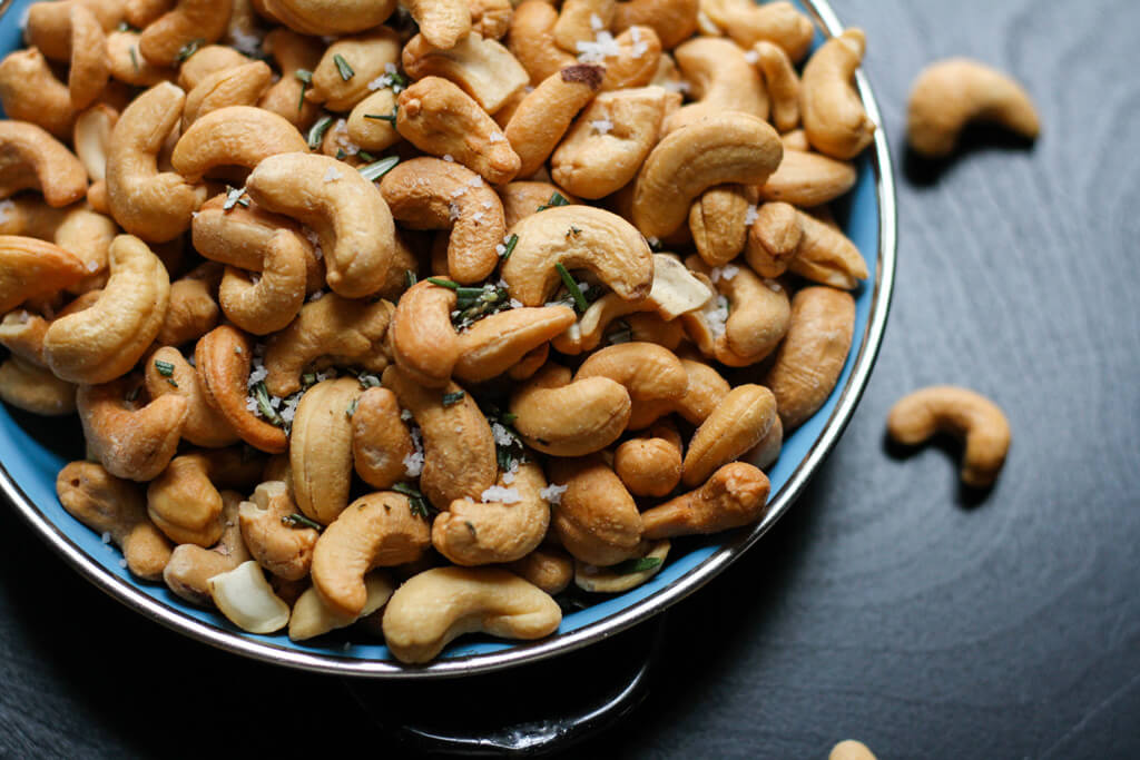 7 Foods to Ease Stress and Soothe Anxiety - cashews