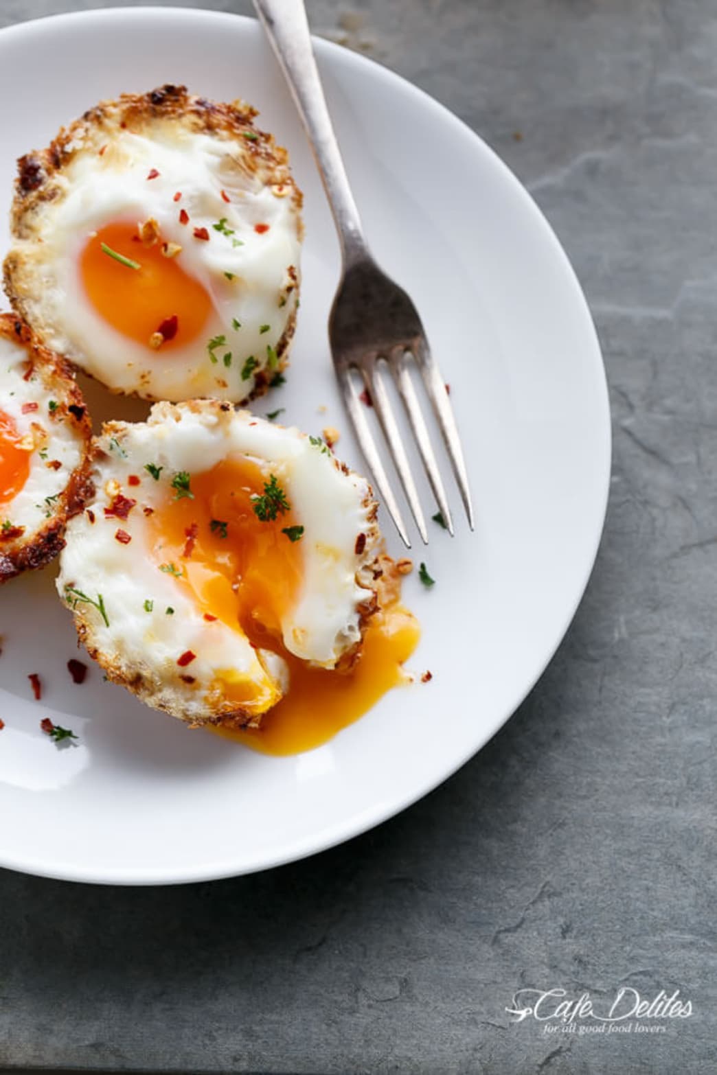 Cauliflower Hash Brown Egg Cups