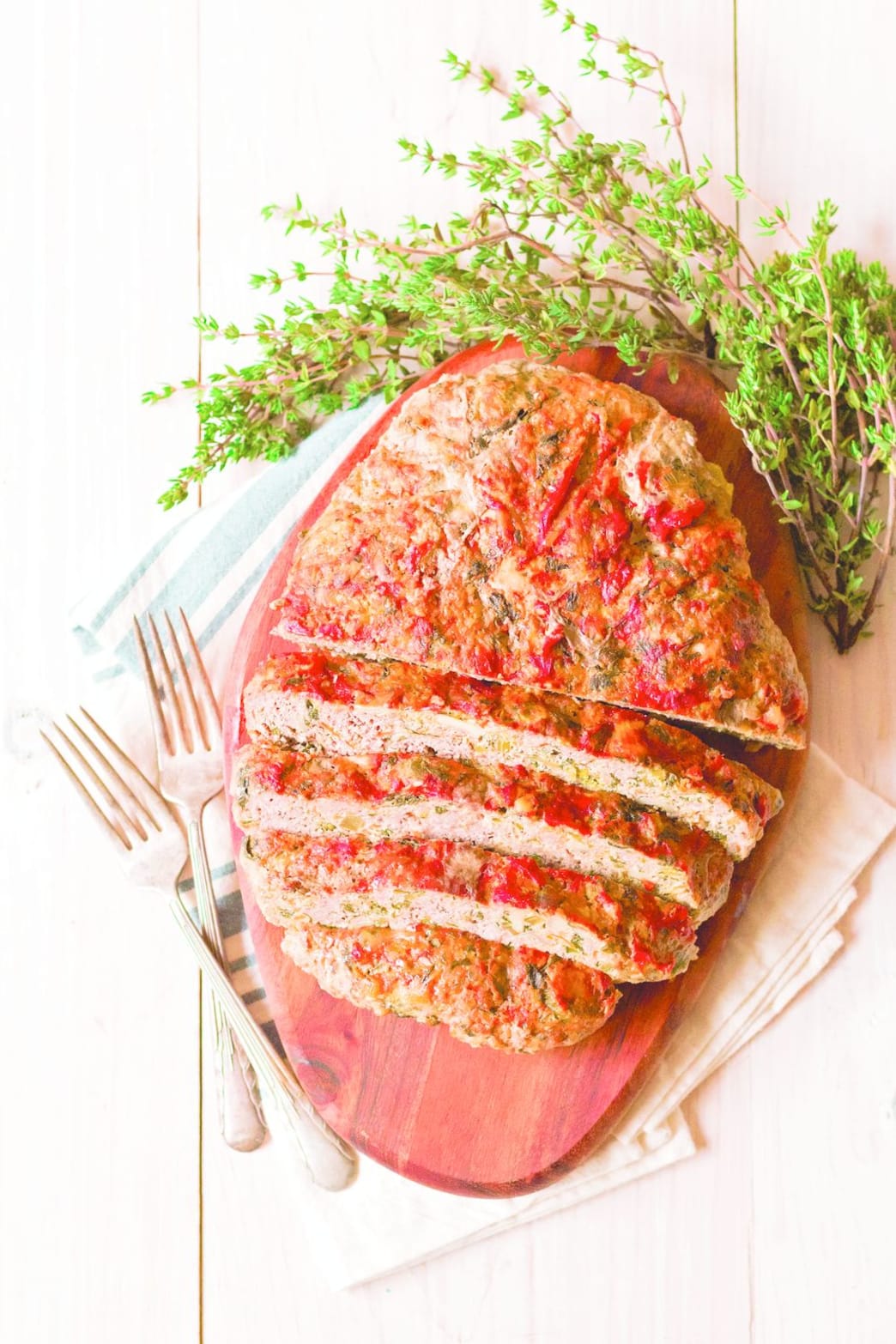 Cheesy Veggie-Stuffed Grain-Free Meatloaf