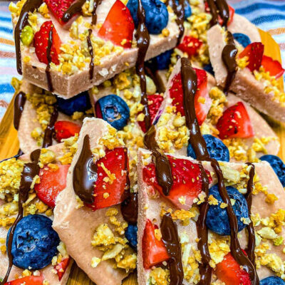 Chocolate Protein Fruit Bark