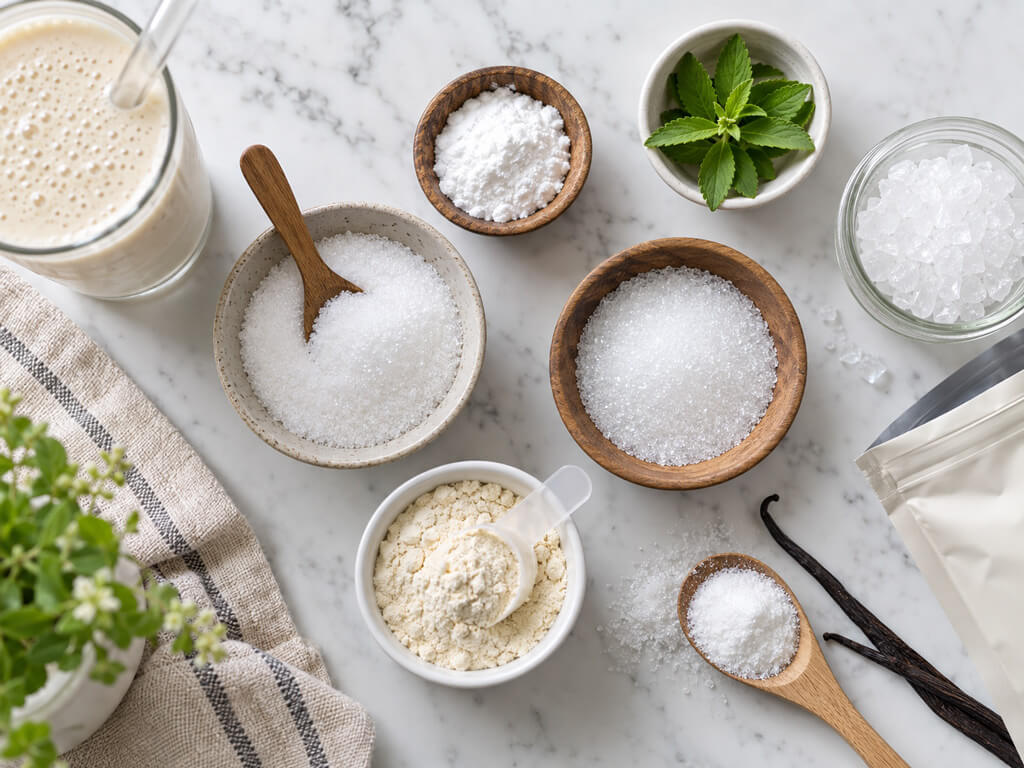 Clean Protein Powder - Sweetener Options