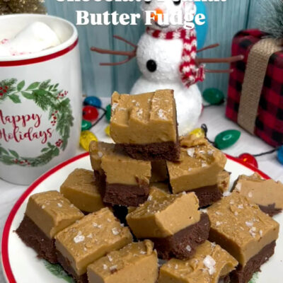 Collagen-Infused Chocolate Peanut Butter Fudge