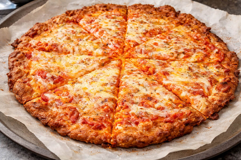 Collagen-infused Keto Fathead Dough Pizza
