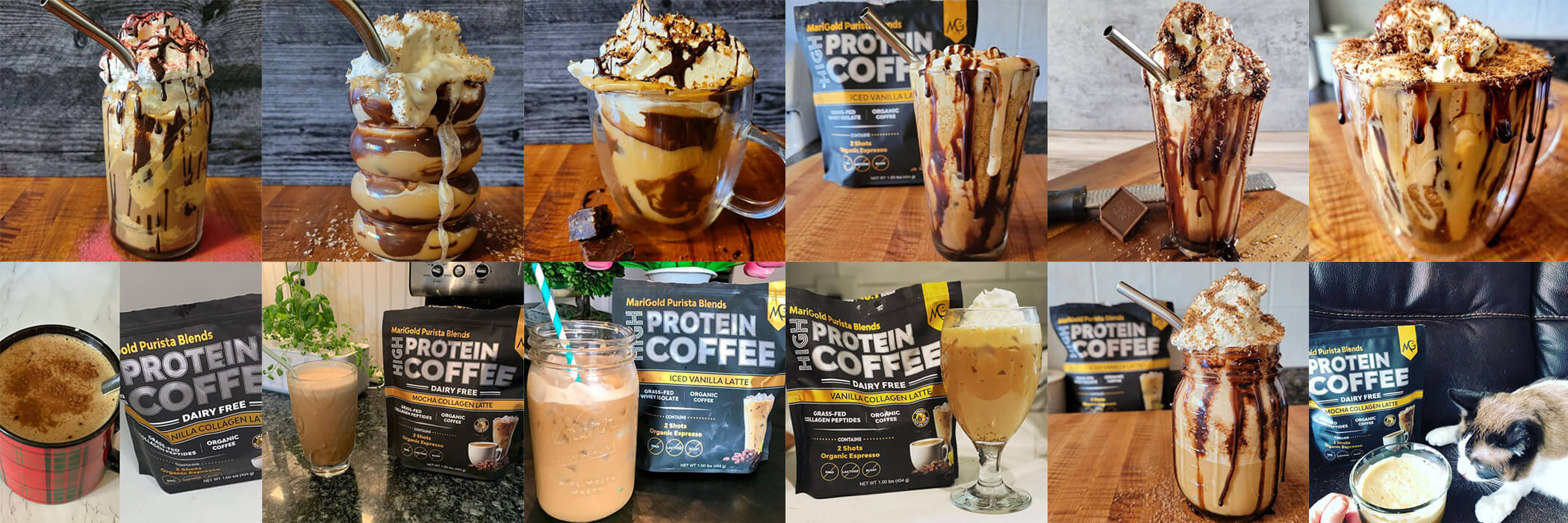 MariGold High Protein Coffee Customer Creations