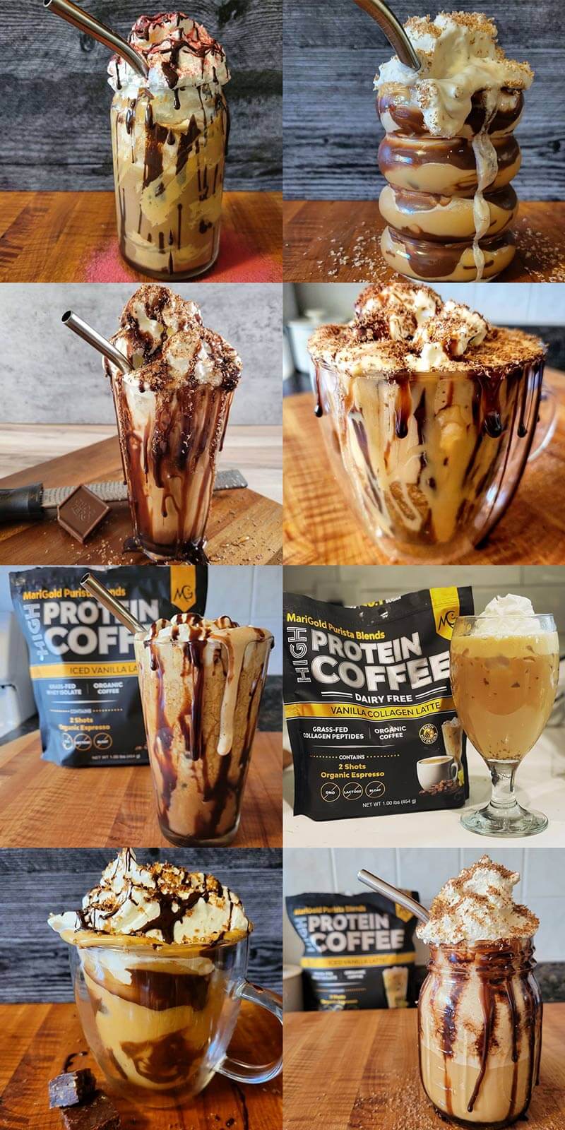 MariGold High Protein Coffee Customer Creations