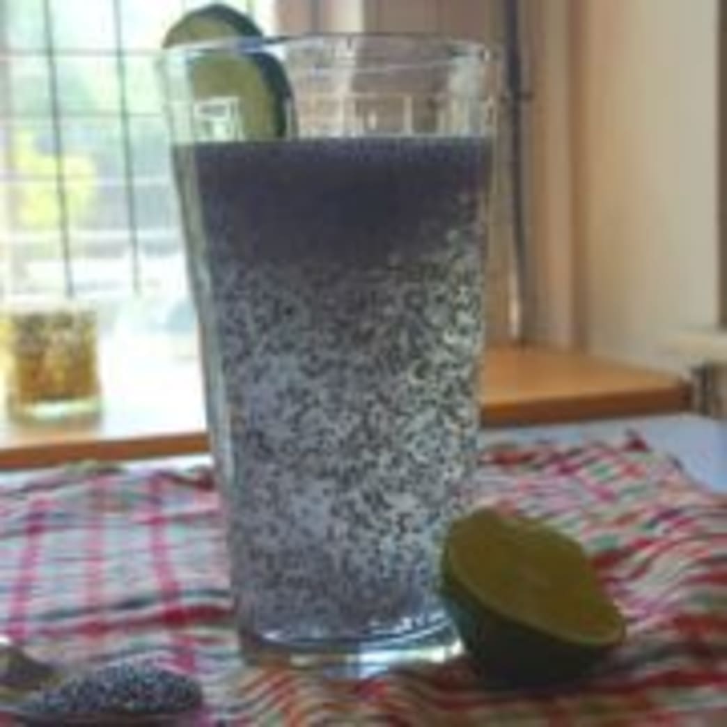 Glass of Chia Seeds