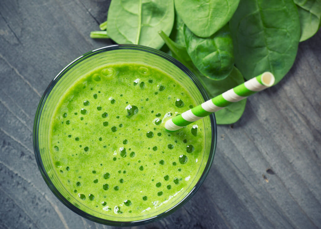 Green Whey Protein Smoothie