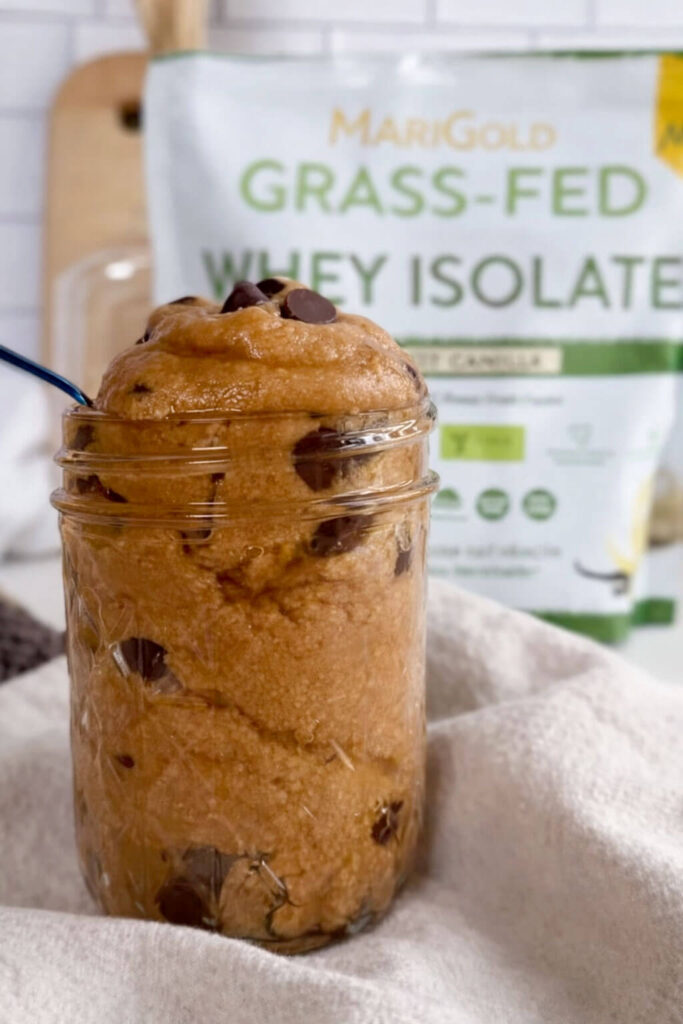 High Protein Edible Cookie Dough