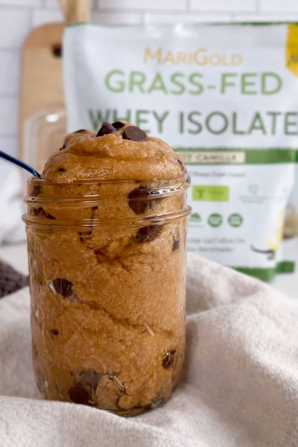 High Protein Edible Cookie Dough